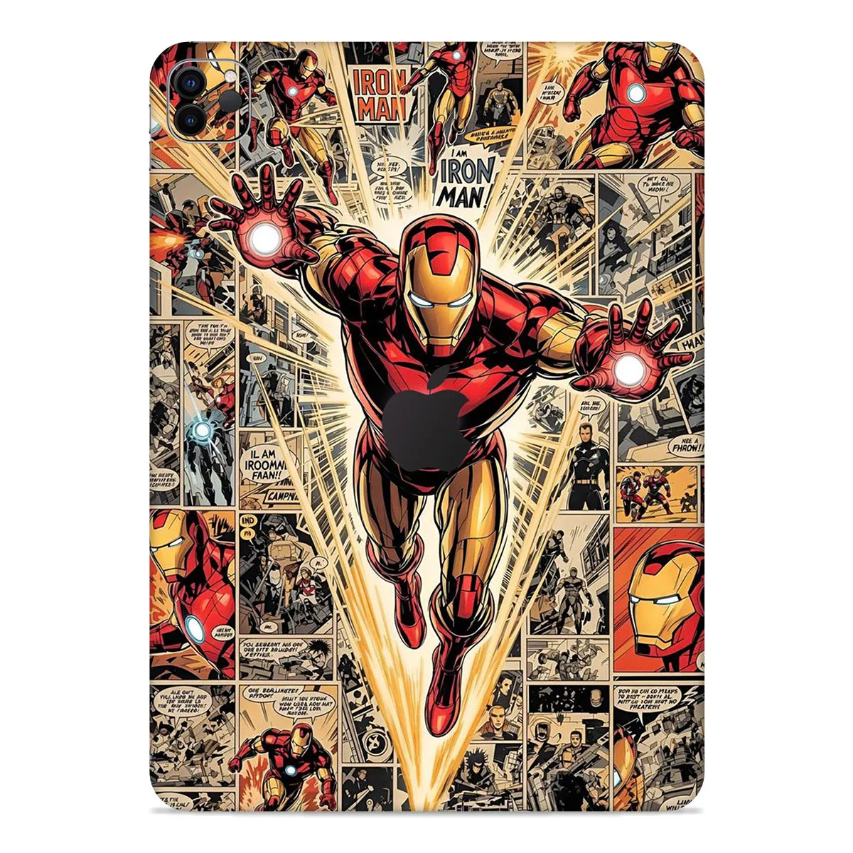 Iron Action iPad Skin