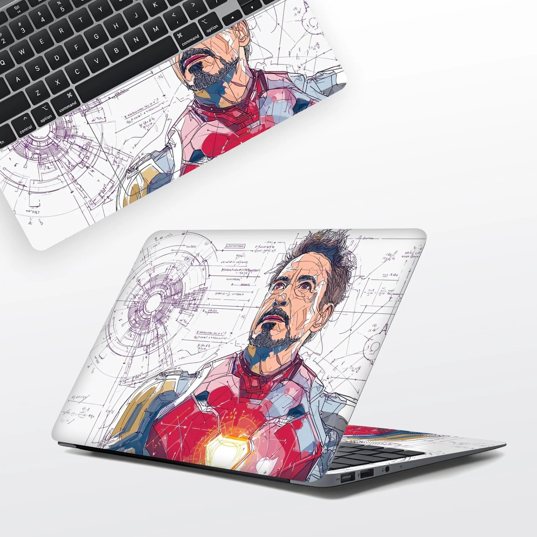 Iron Math Laptop Skins