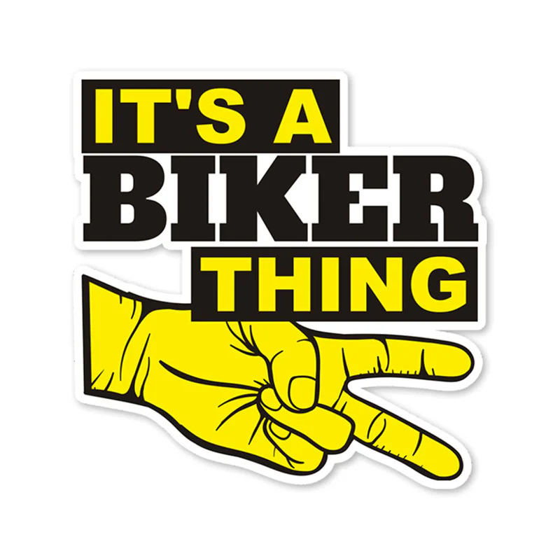 It's A Biker Thing Bike Fuel Tank Decal - Image 2