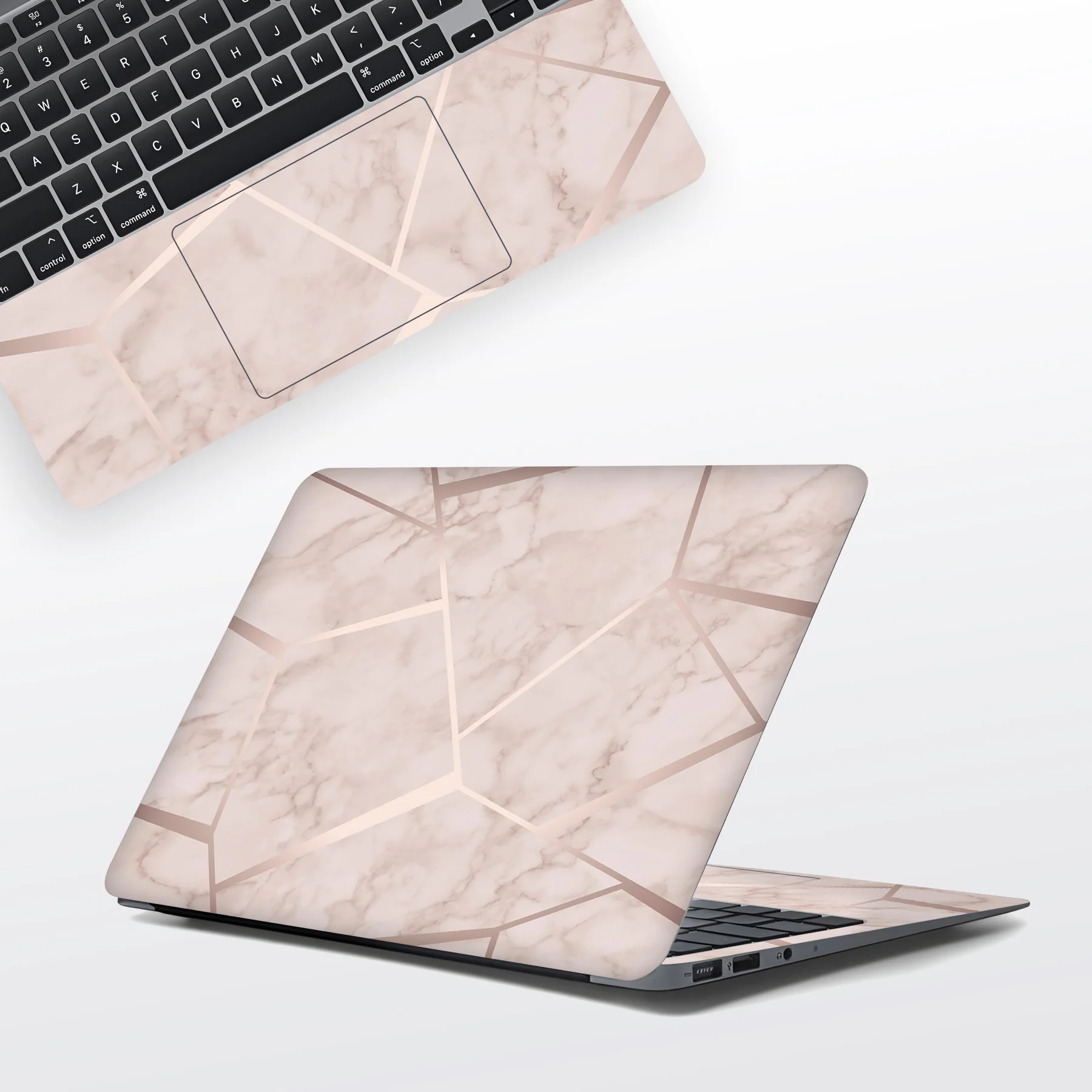 Ivory Vein Laptop Skin