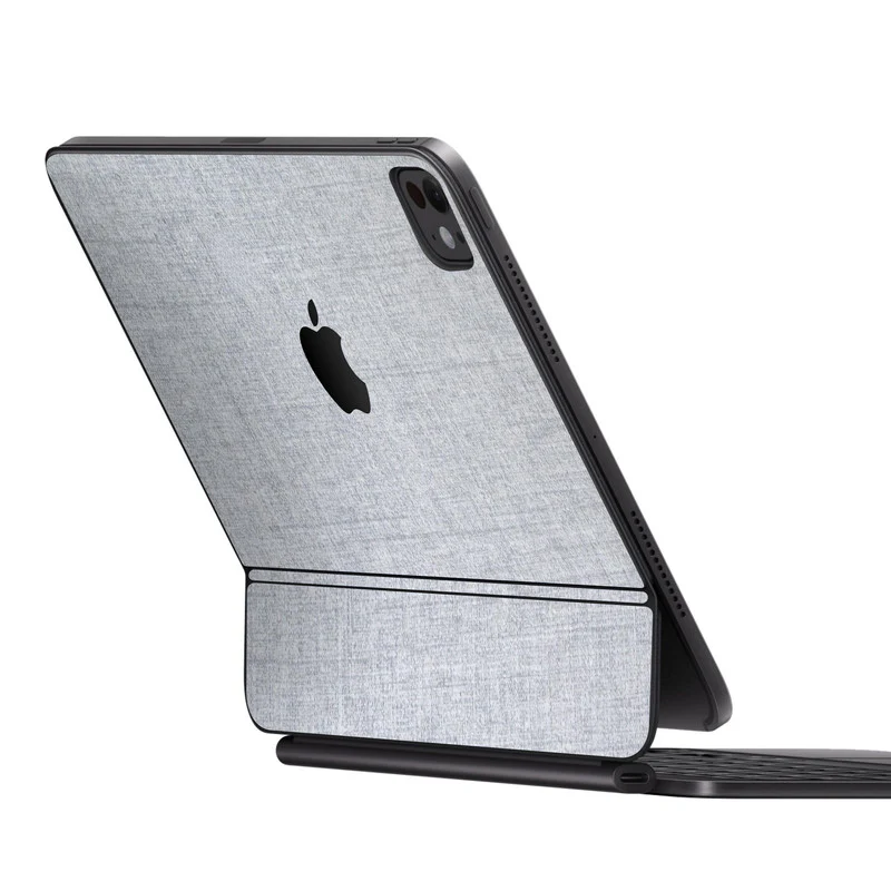 iPad Magic Keyboard Grey Denim Skin