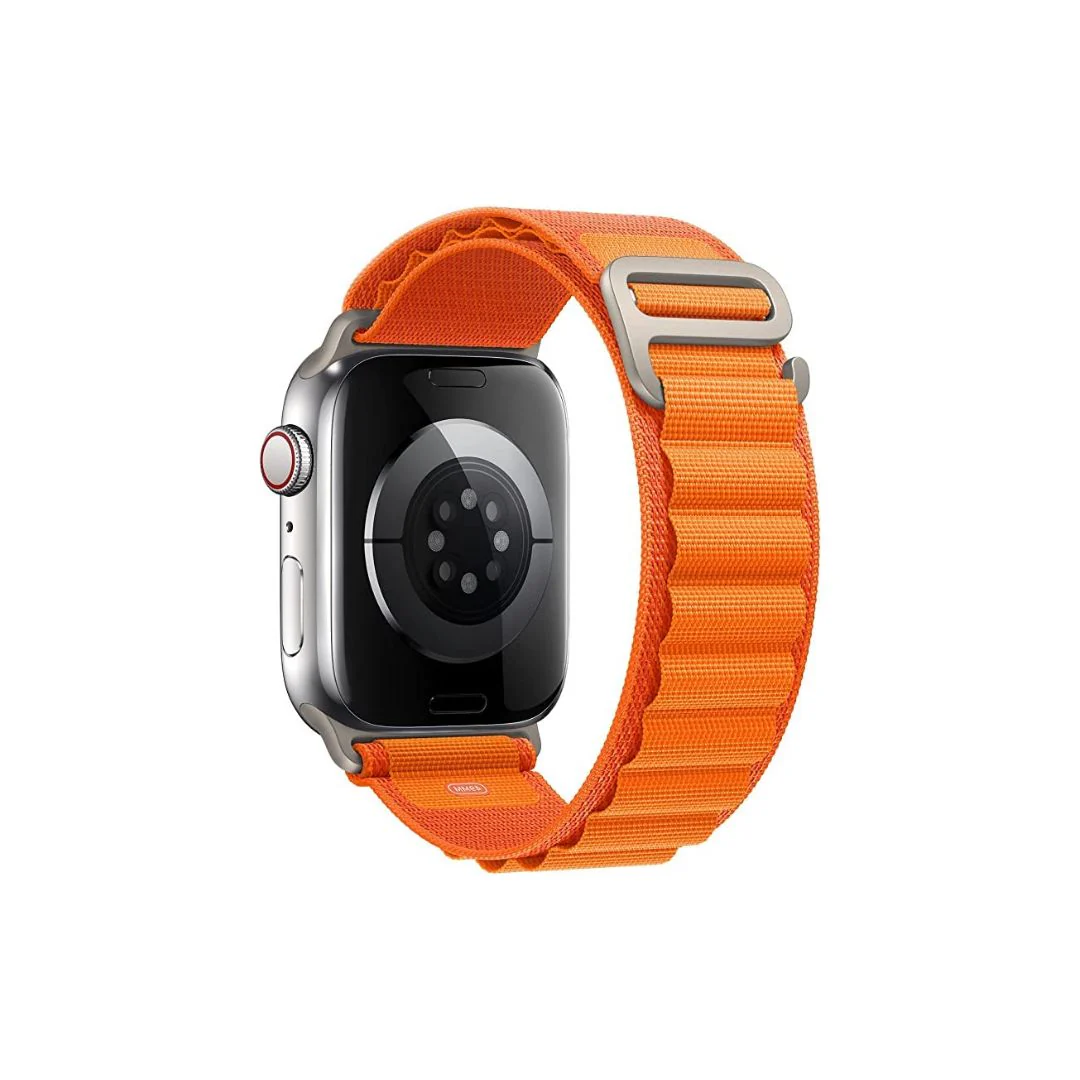 Apple Watch Alpine Loop Strap Orange - 42/44/45/49 MM - Image 3