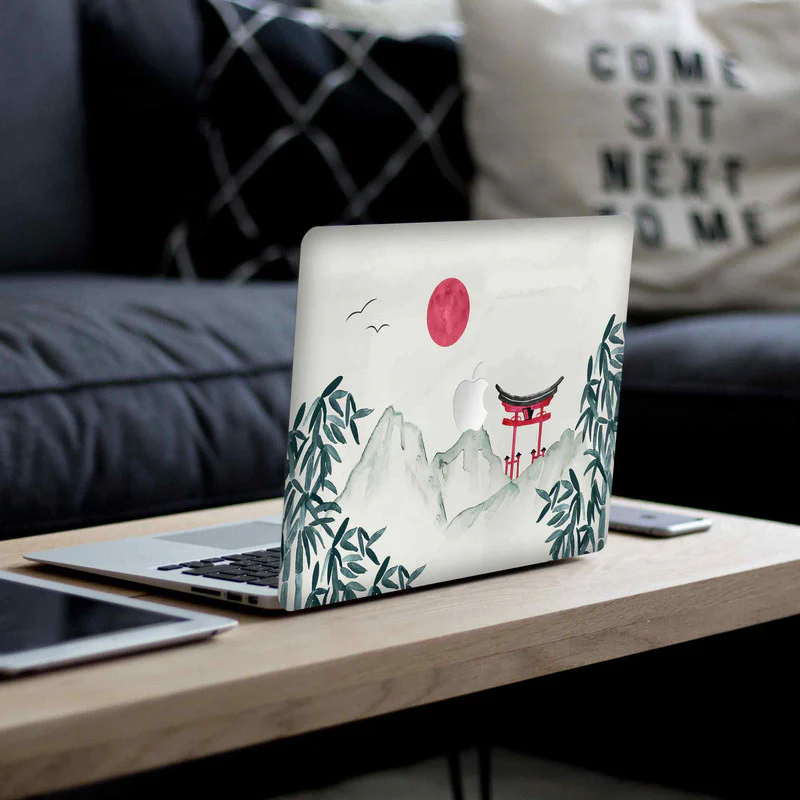 Ikigai Zen Garden MacBook Skin - Image 2