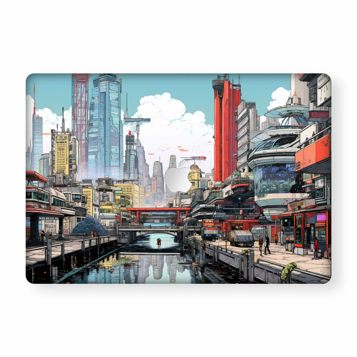 Whispering Ikigai MacBook Skin