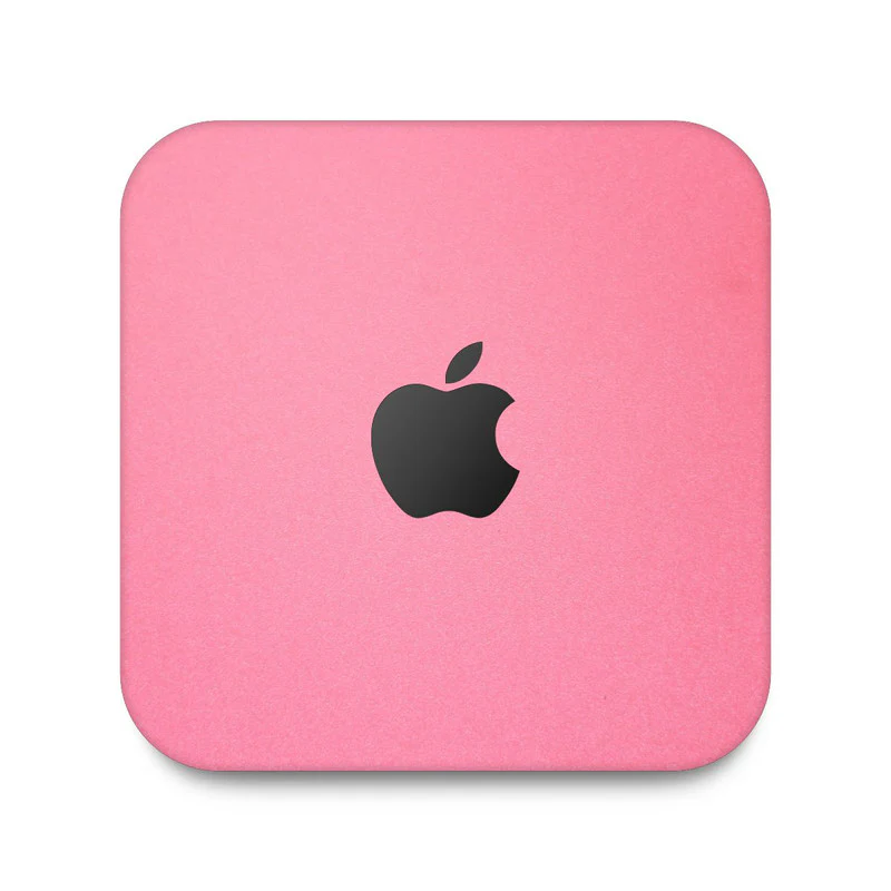 Matte Pink Skin For Apple Mac Mini