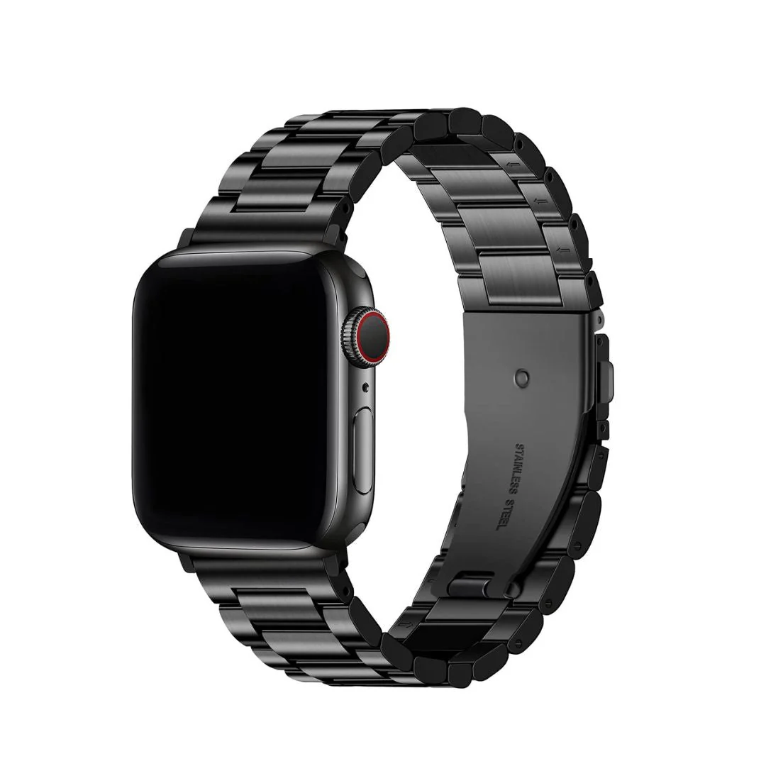 Apple Watch Stainless Steel Strap Black - 38/40/41 MM - Image 4