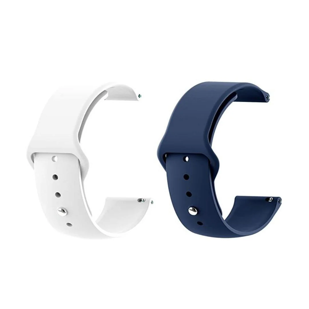 iWatch Strap Blue & White (Pack Of 2) - SELECT MM- WrapCart