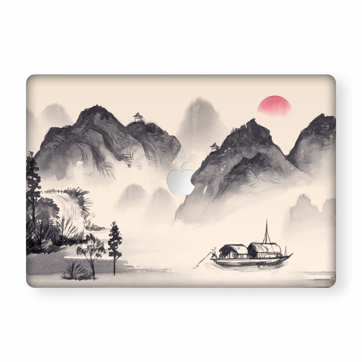 Tranquil Ikigai MacBook Skin