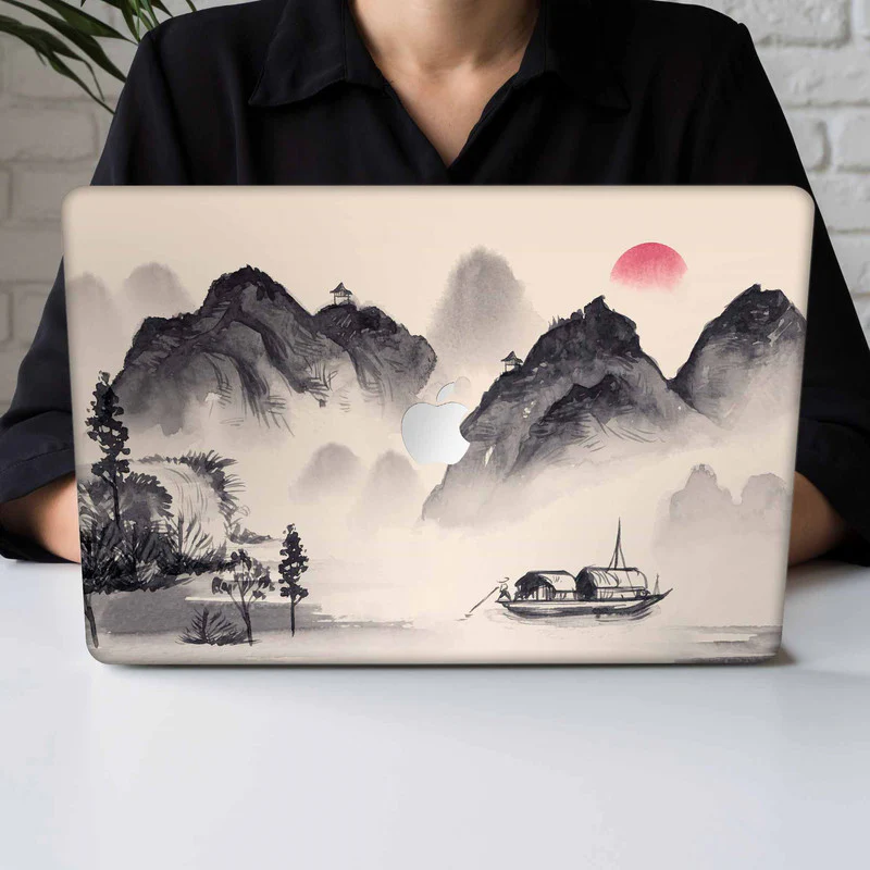 Tranquil Ikigai MacBook Skin - Image 2