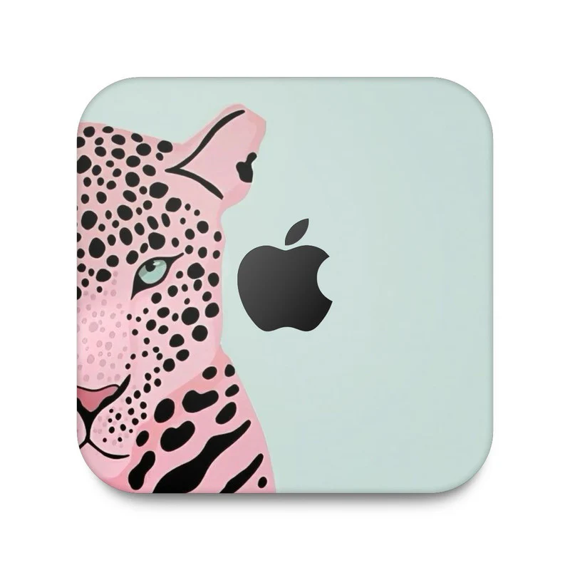 The Pink Leopard Mac Mini Skin