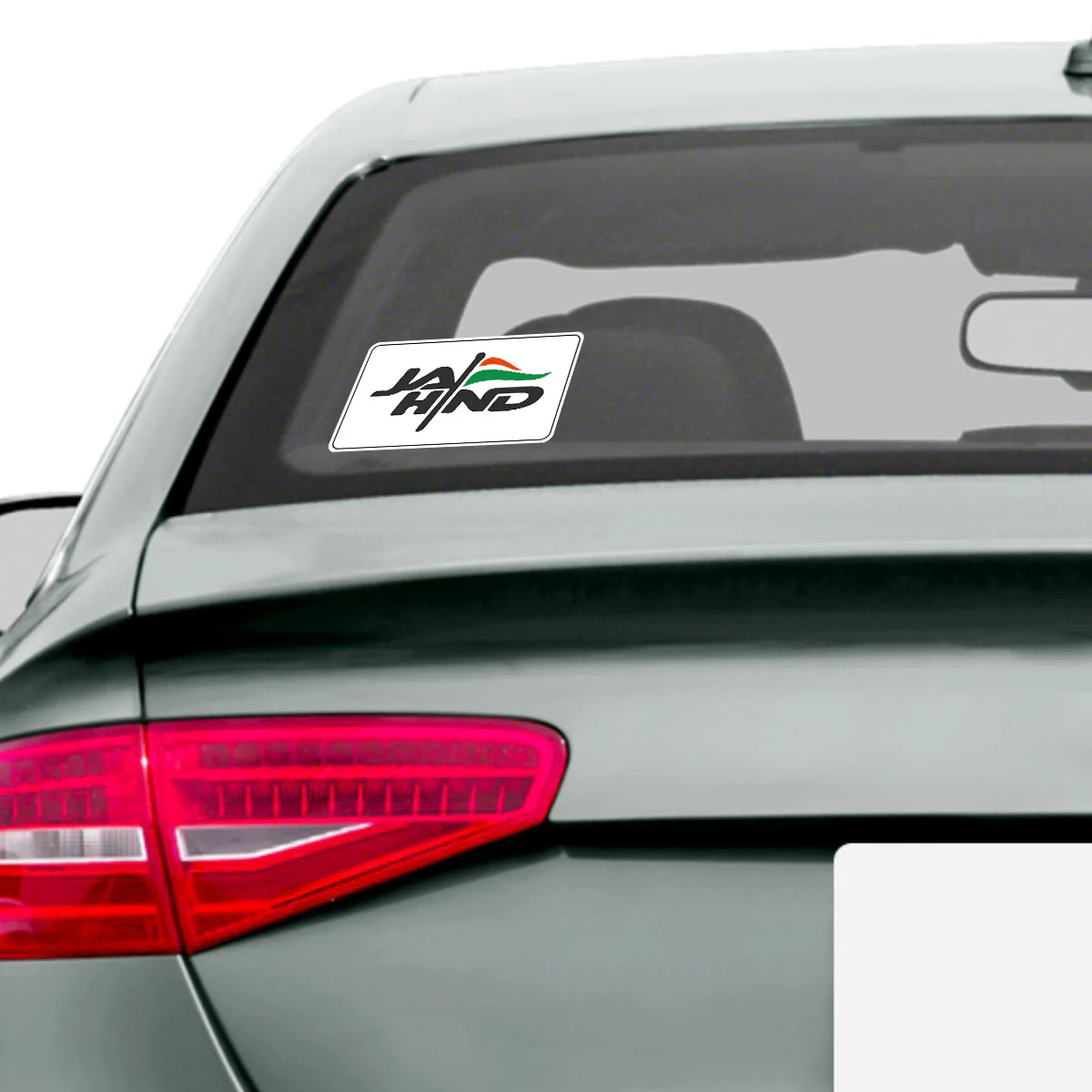 Jai Hind Car Sticker - Image 2
