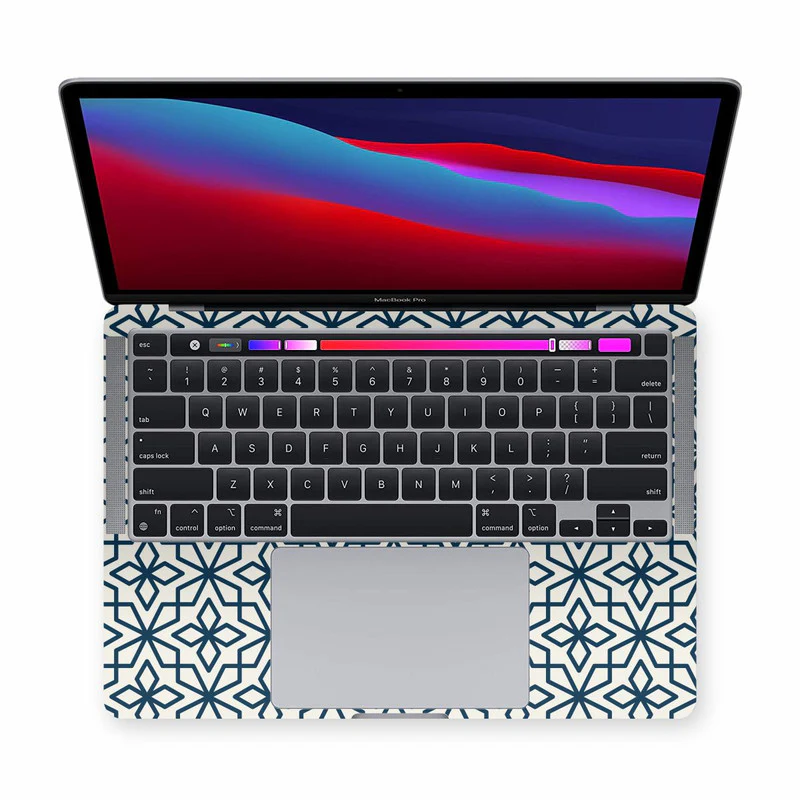 Macbook Japanese Pattern 1 Laptop Skins - Image 2