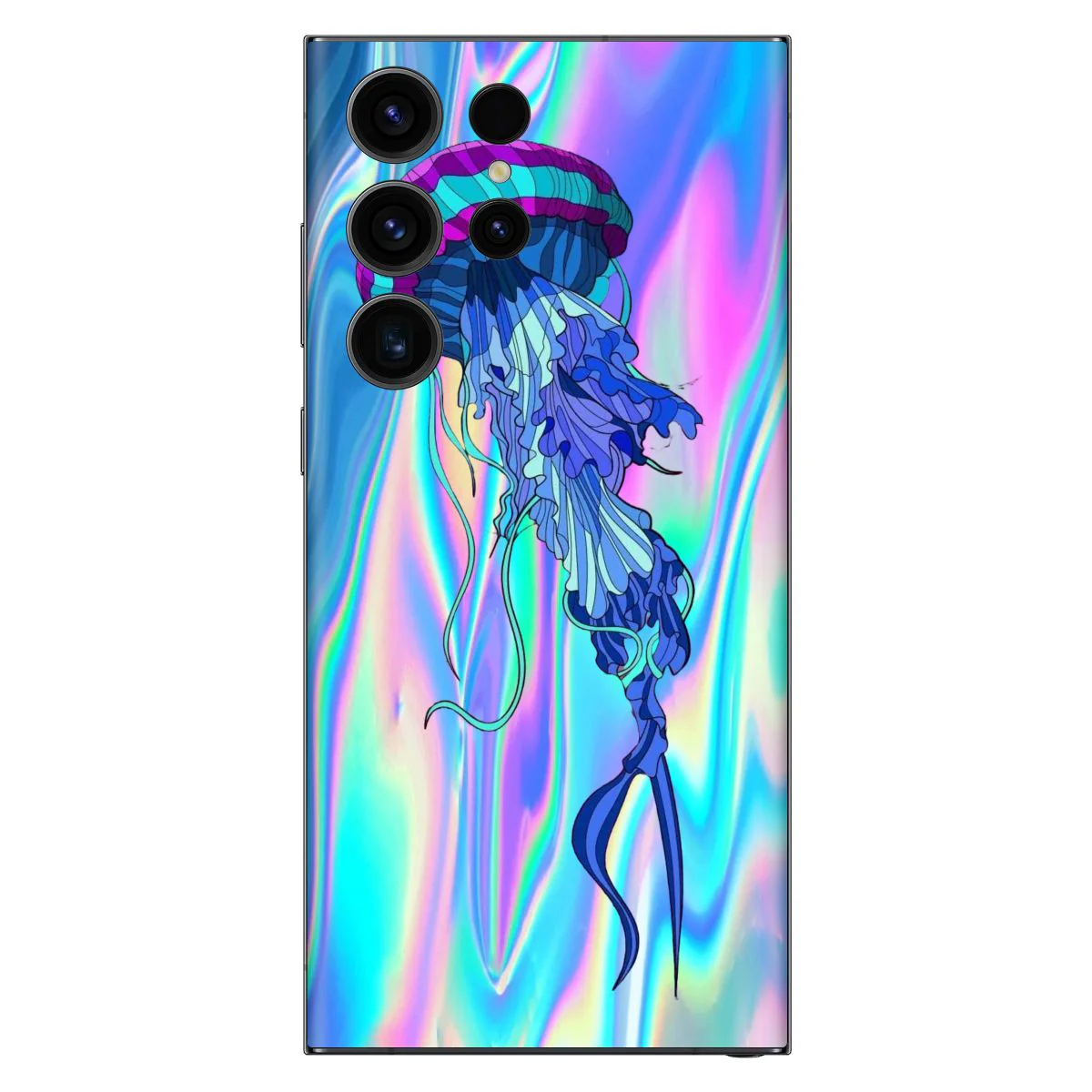 Jelly Fish Shiny Mobile Skin