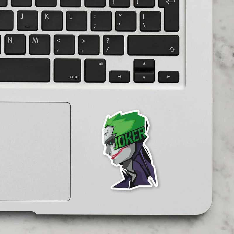 Joker Laptop Sticker - Image 2
