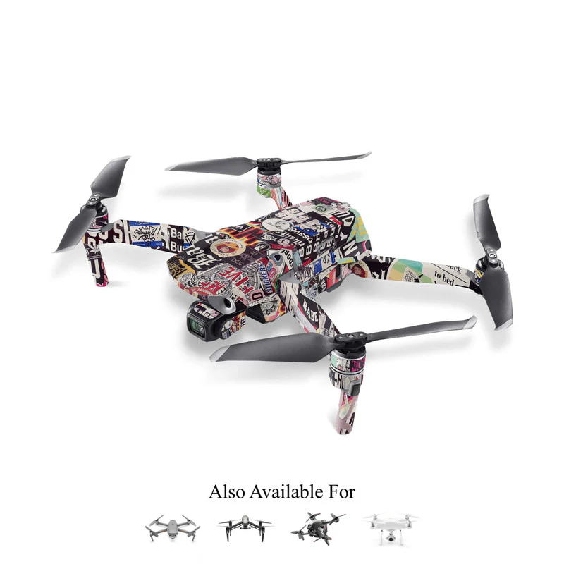 Junkyard Stickers Drone Skin