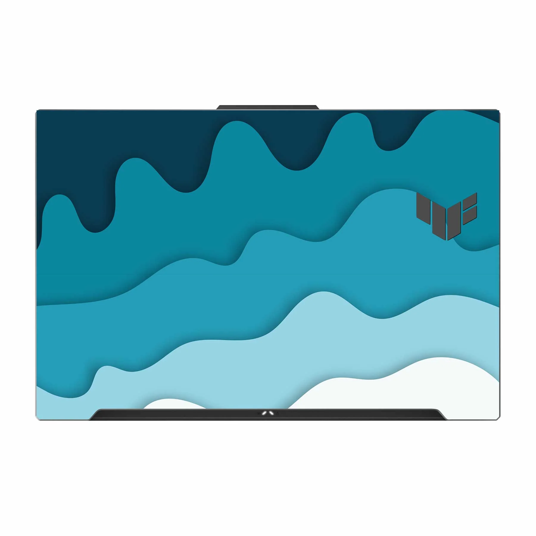 Falling Waves 1 Asus TUF Gaming F17 FX707Z Laptop Skin