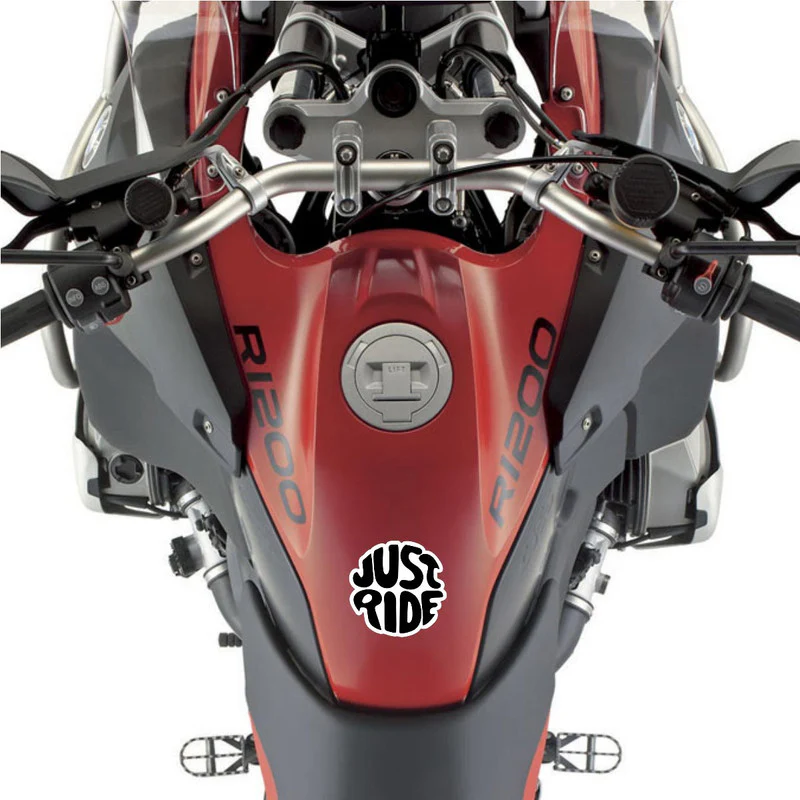 Just Ride Bike Fuel Tank Decal