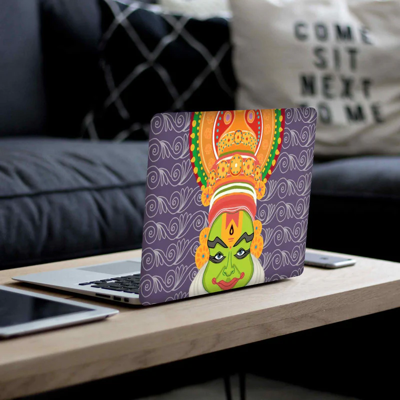Kathakali Pacha Vesham Laptop Skins - Image 3