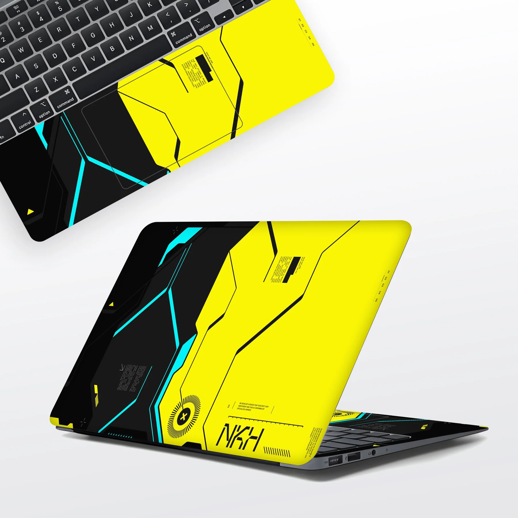 Cyber NKH Laptop Skin