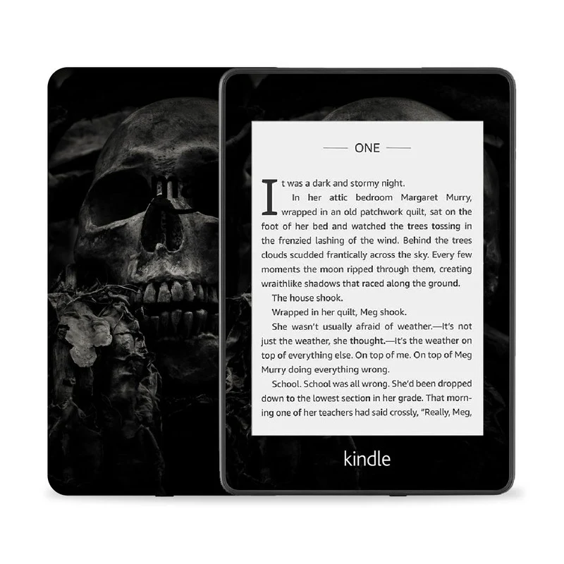 Dark Poetry Skin For Kindle