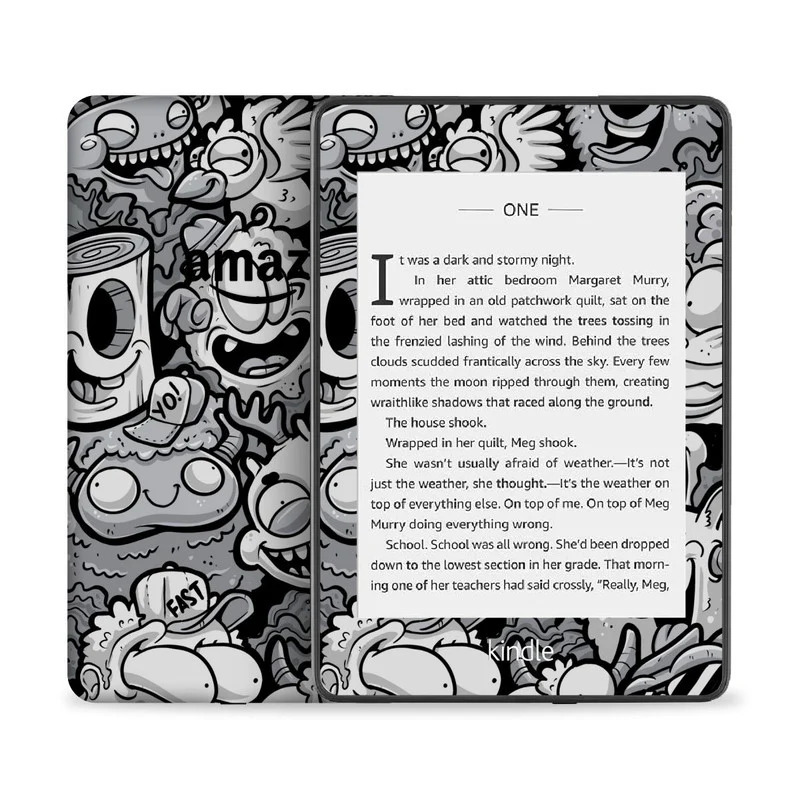 Doodle Monster Skin For Kindle