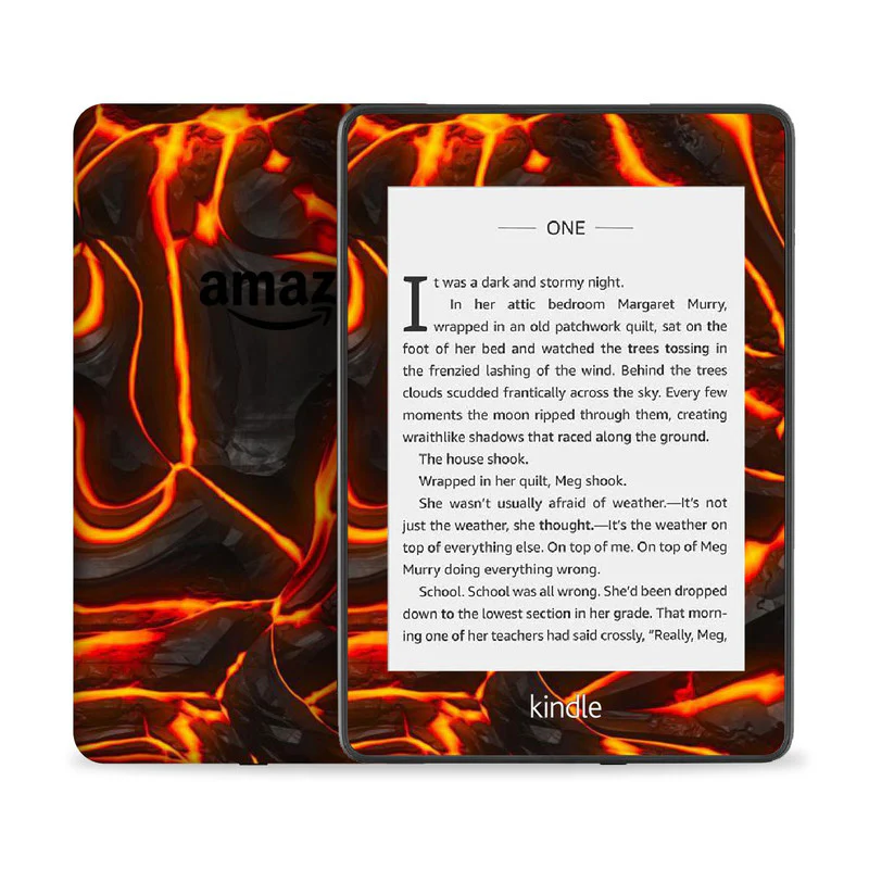 Lava Skin For Kindle