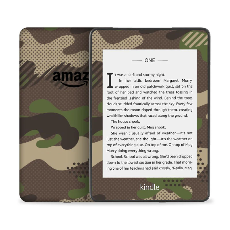 Military Crocodile Camo Skin For Kindle