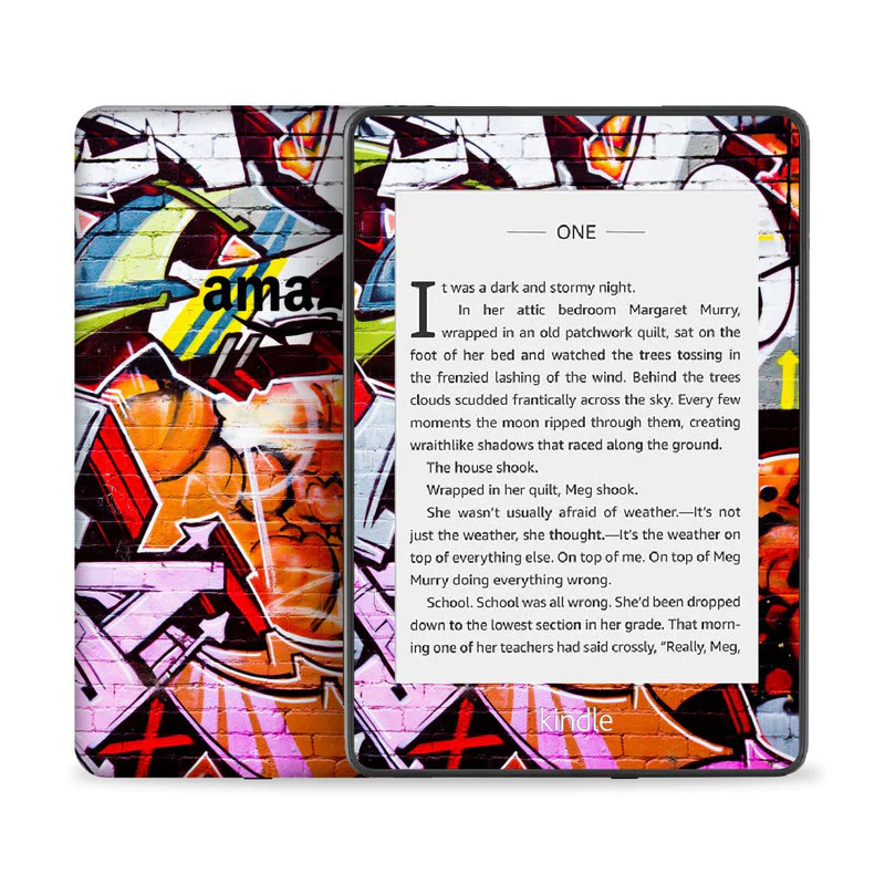 Underground Graffitti Skin For Kindle
