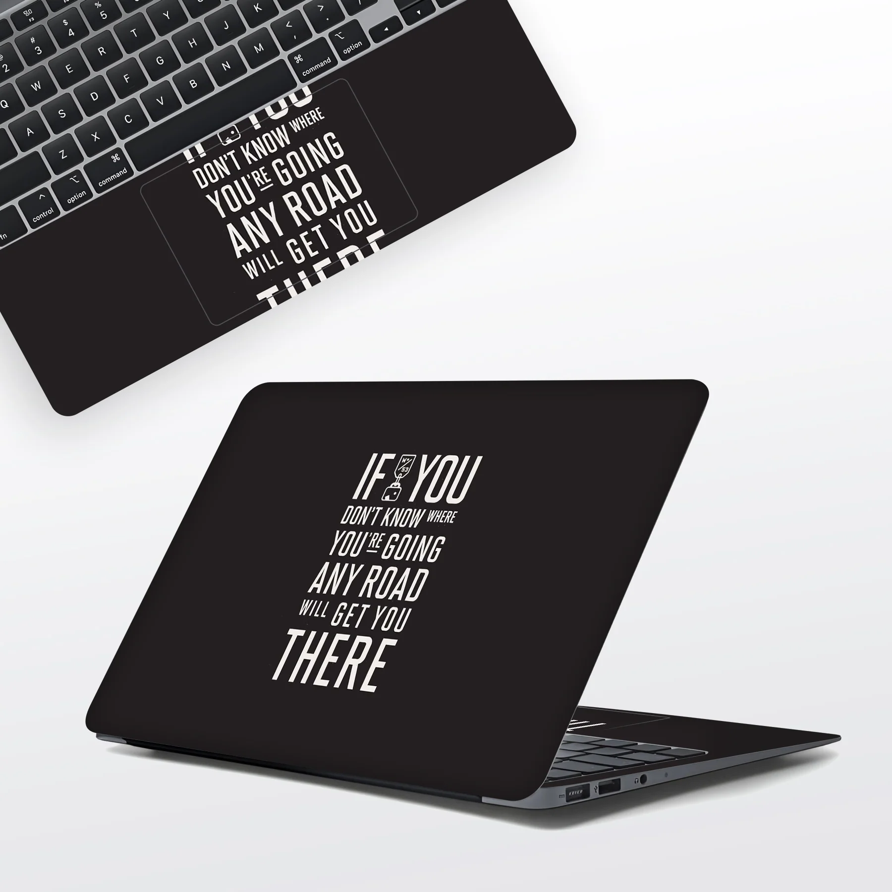 Know Where Are You Going Laptop Skin