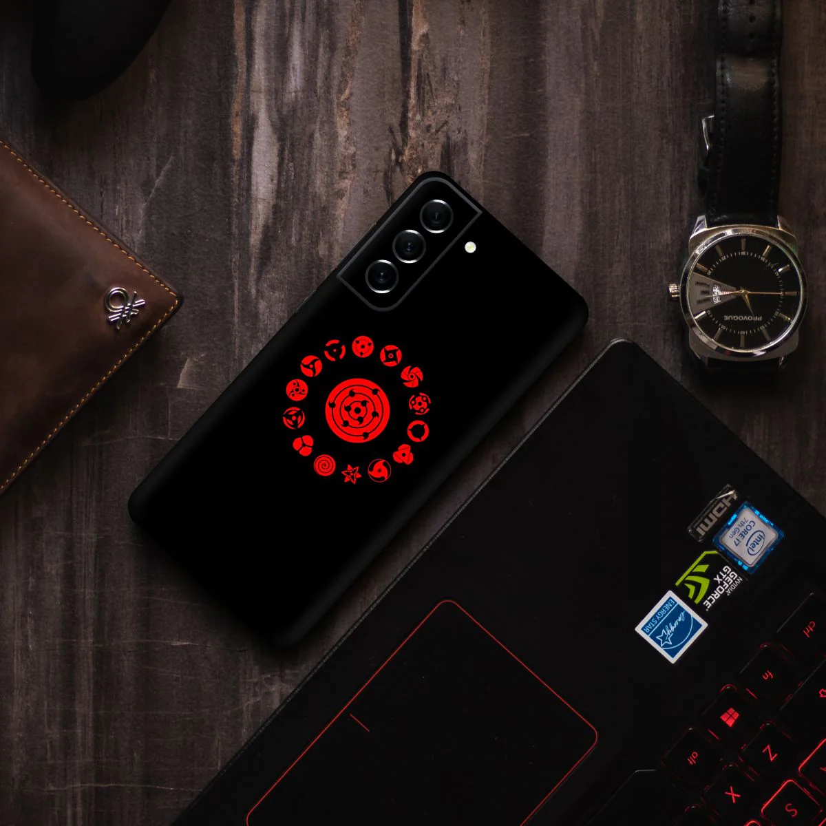 Sharingan Eyes Mobile Skin