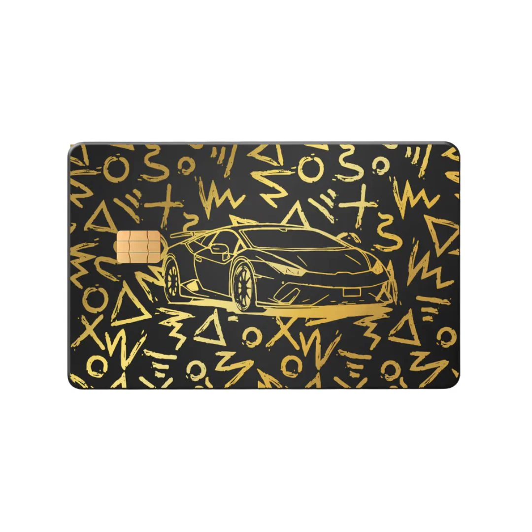 Lambo Metal Card