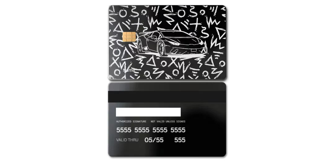 Lambo Metal Card - Image 5