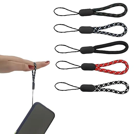 Lanyard Phone Strap / Nylon Keychain String - Random Color - Image 3