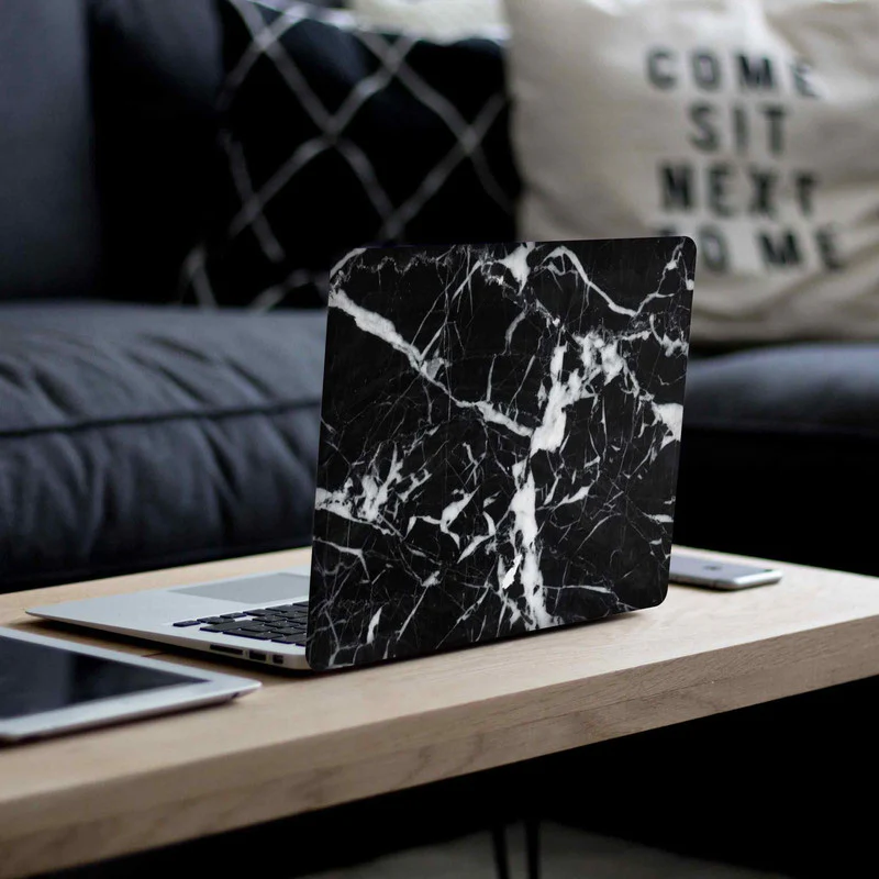 Black Marble Laptop Skins - Image 3