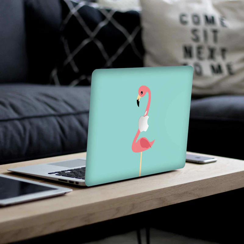 Macbook Flamingo 1 Laptop Skins - Image 4