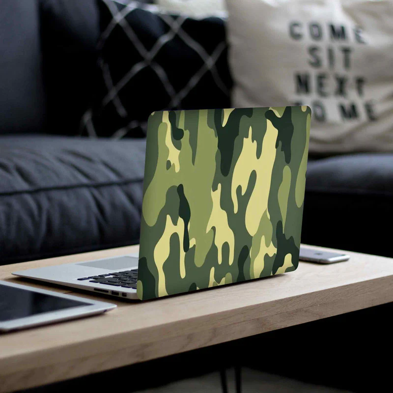 Green Camouflage Laptop Skins - Image 3