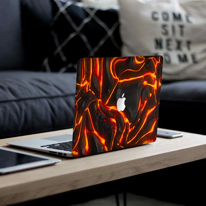 Macbook Lava Laptop Skins - Image 4