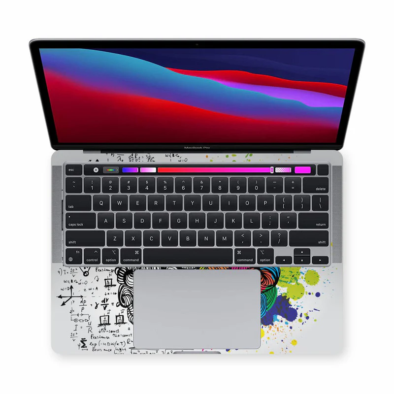 Macbook Neuro Art Laptop Skins - Image 2