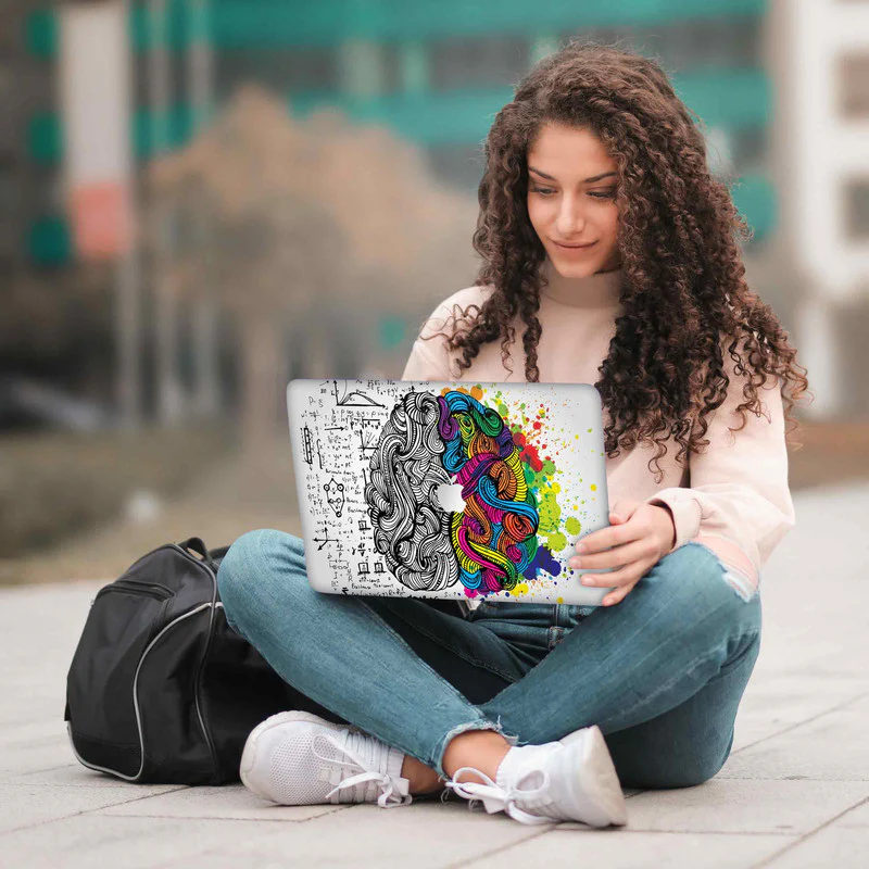 Macbook Neuro Art Laptop Skins - Image 5