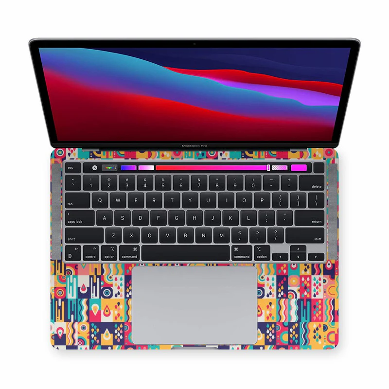 Macbook Patterns & Drops Laptop Skins - Image 2