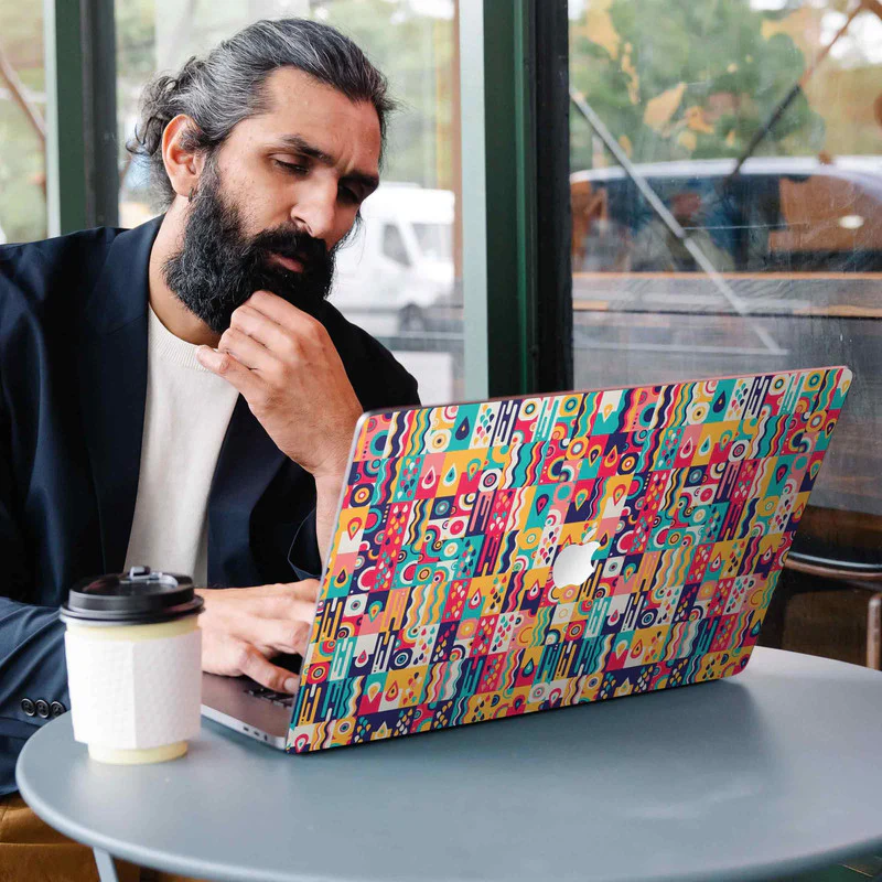 Macbook Patterns & Drops Laptop Skins - Image 3