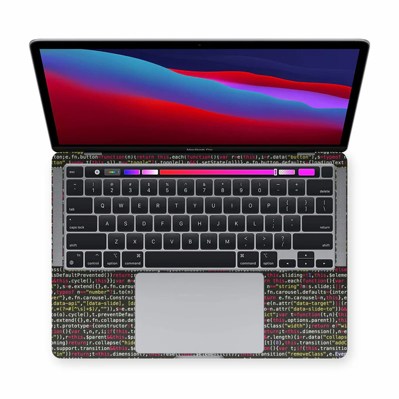 Macbook Coding Laptop Skins - Image 2
