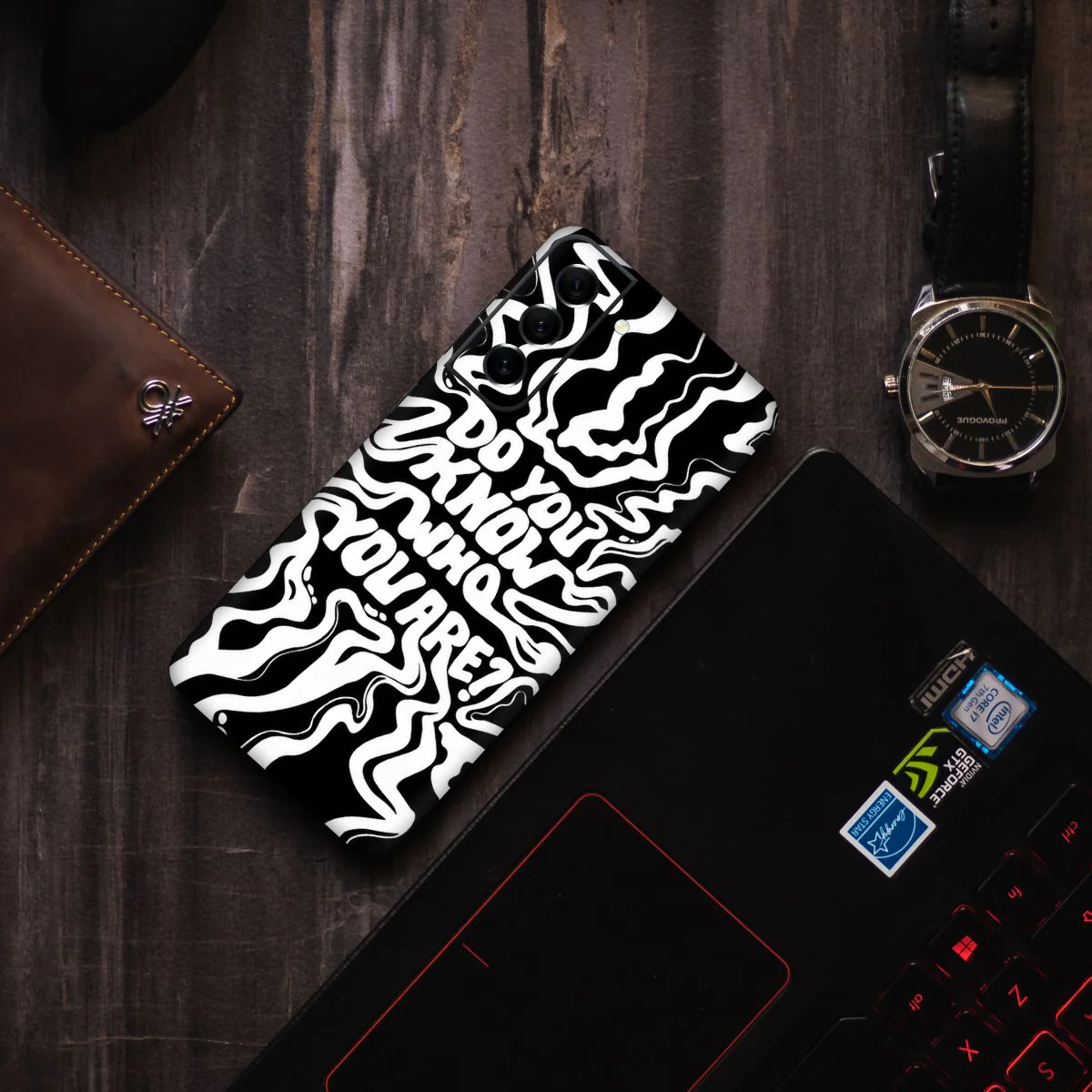 Do You Know Who U R Mobile Skin