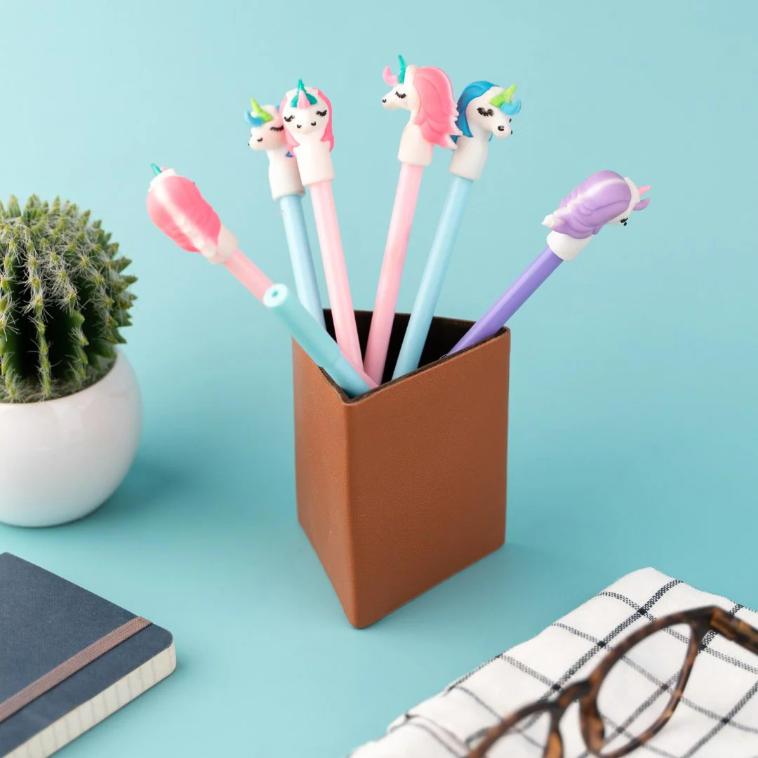 Leather Pen Stand/ Organizer - Image 3