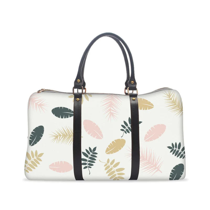Leaves Abstract Gym Bag