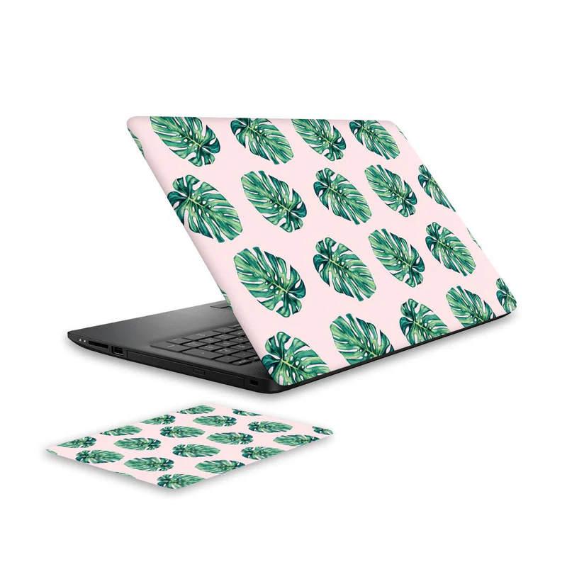 Leaves Laptop Skin and Mouse Pad Combo