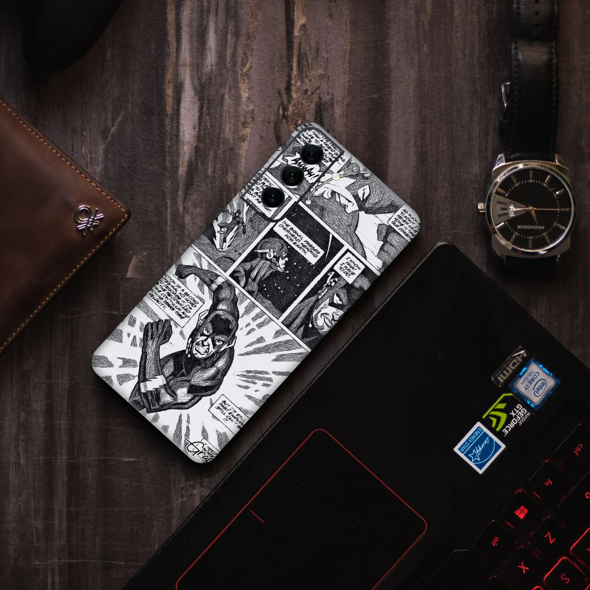 Fast Comic Mobile Skin