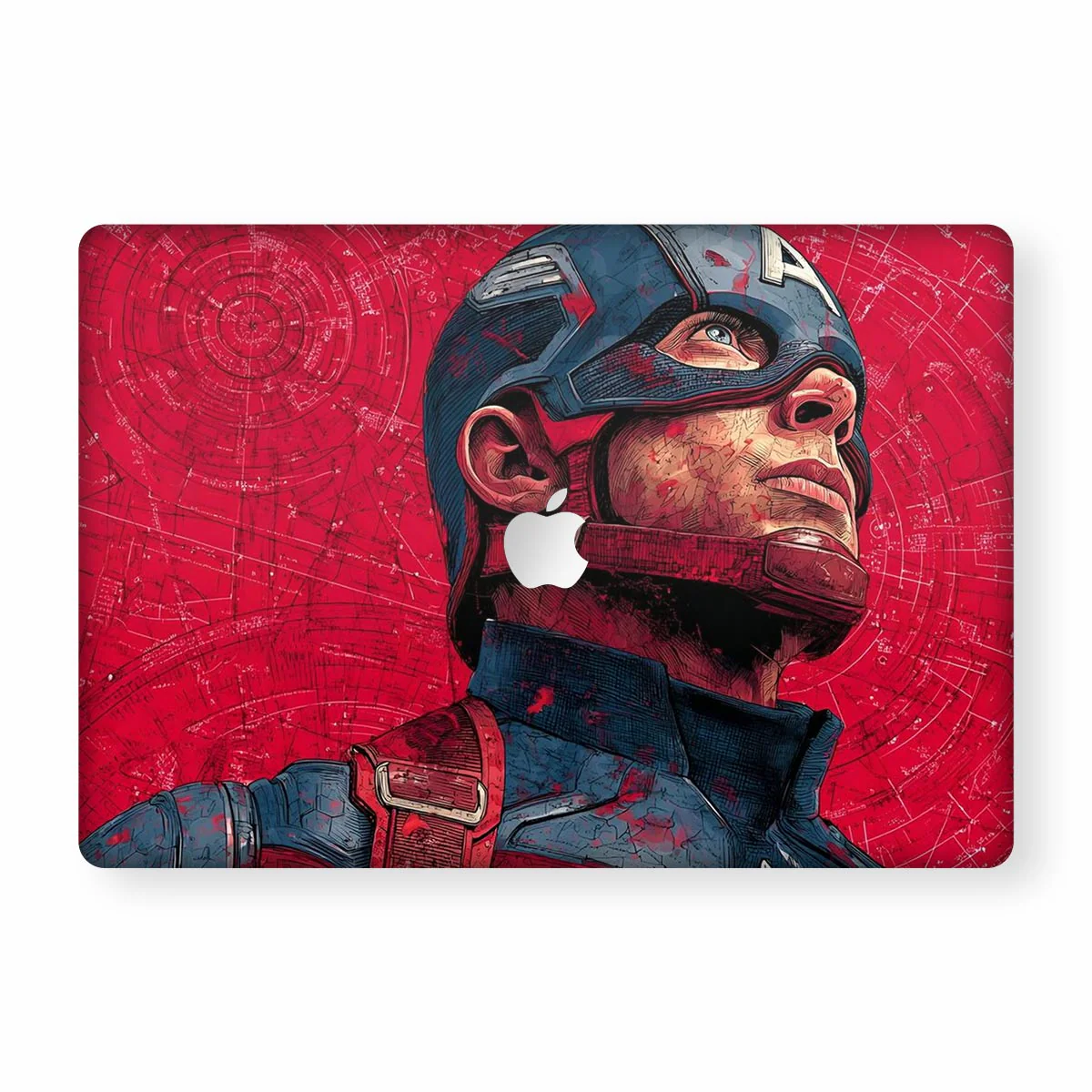 Captain A Macbook Skins