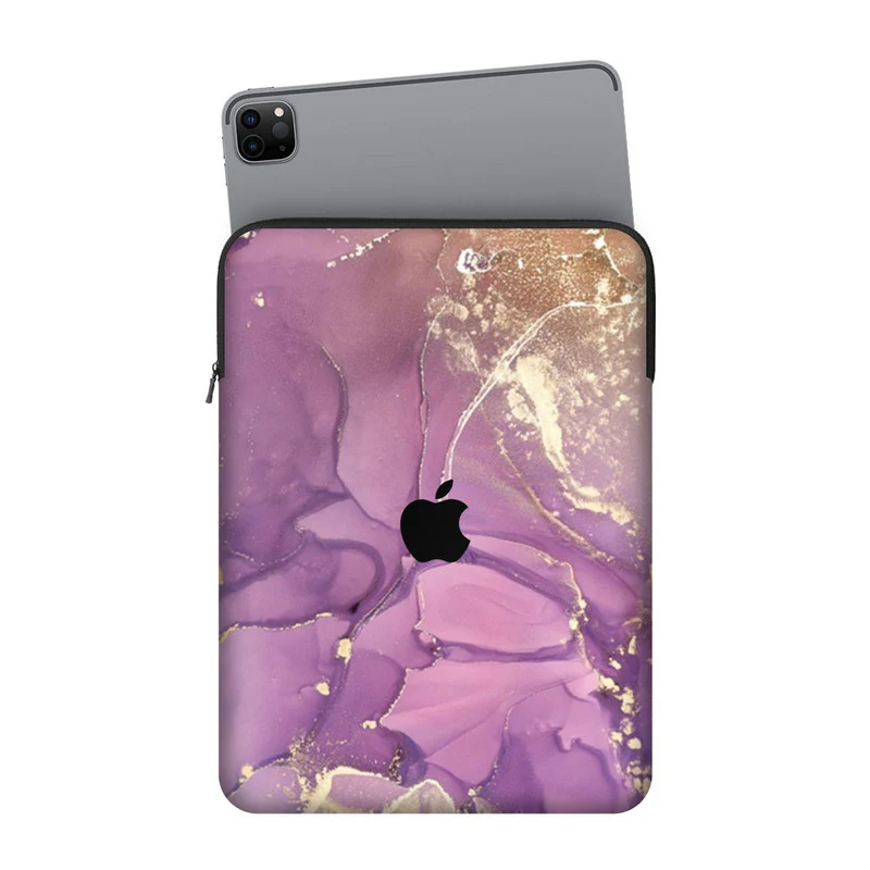Purple Liquid Paint iPad Sleeve