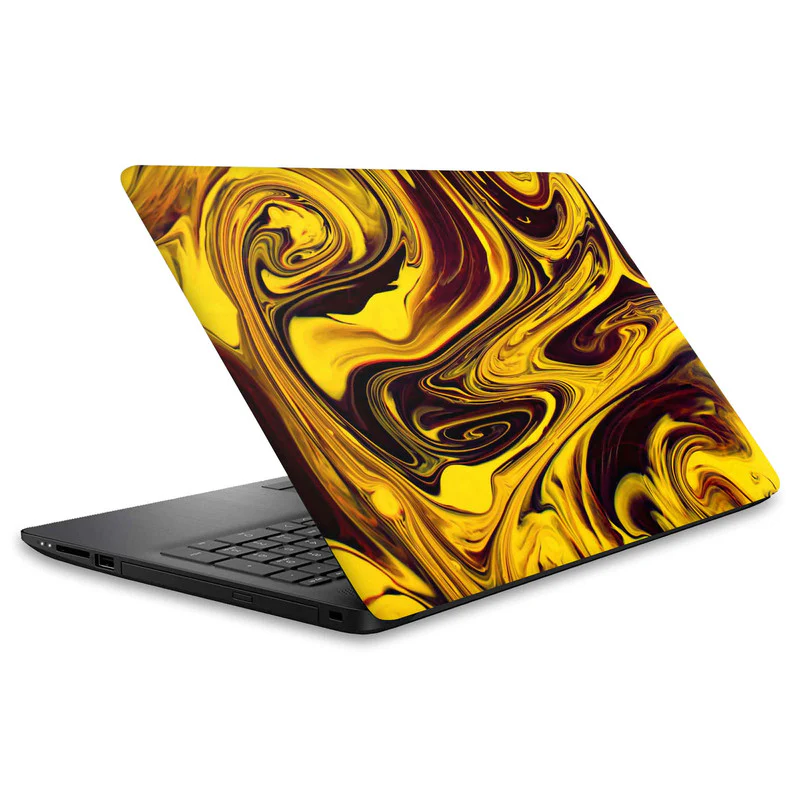 Yellow Mercury Laptop Skins